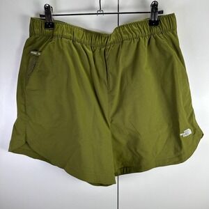 NWT $60 The‎ North Face FlashDry Womens M Forest Olive Green Shorts Standard Fit